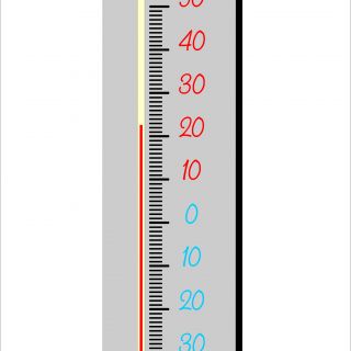 Изработка на  термометър в оригинално тяло с логото на хотела с показания за външната температура;